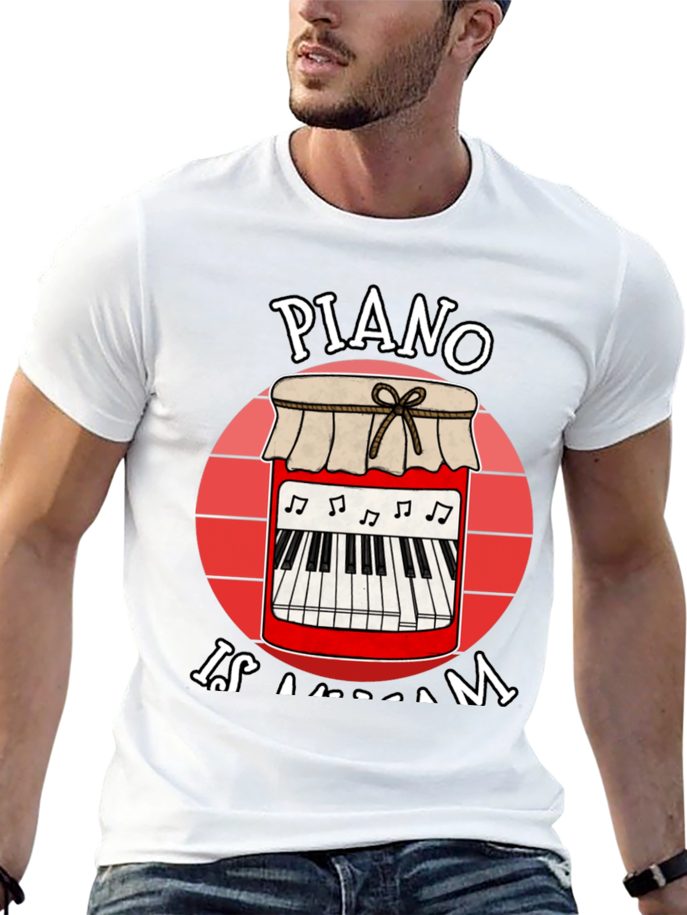 Piano is a Jam T-Shirt - Music Lover Tee