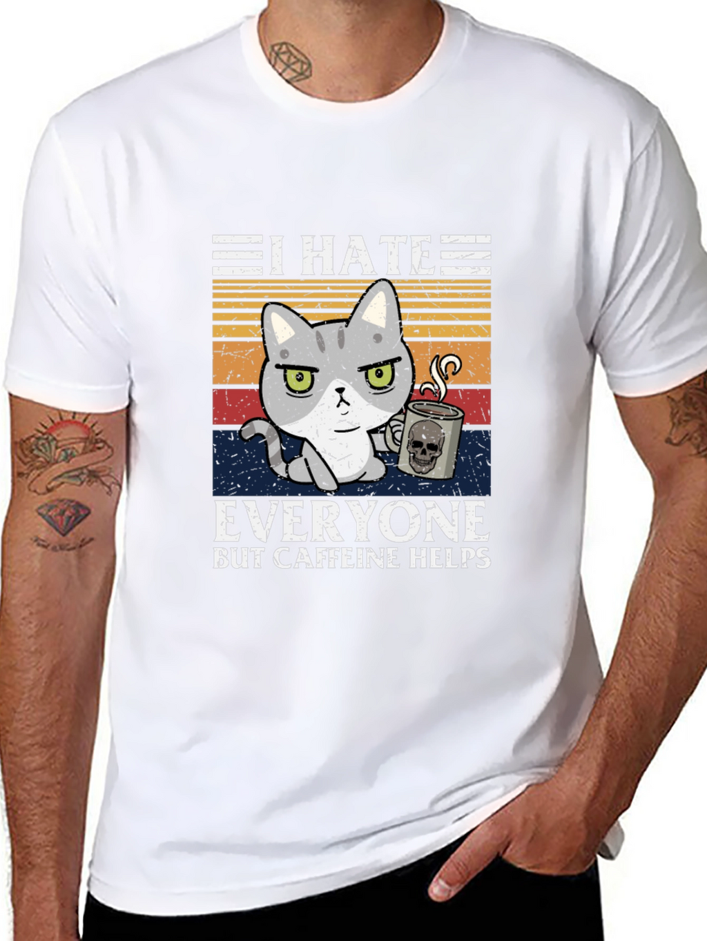 I Hate Everyone Cat T-Shirt