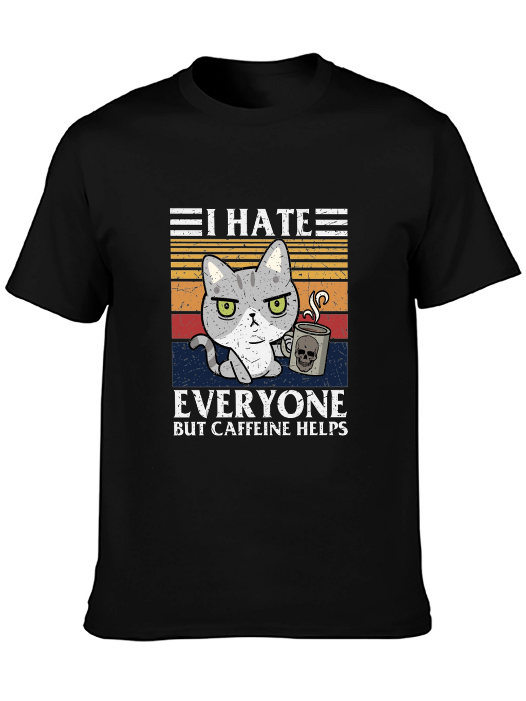 I Hate Everyone Cat T-Shirt