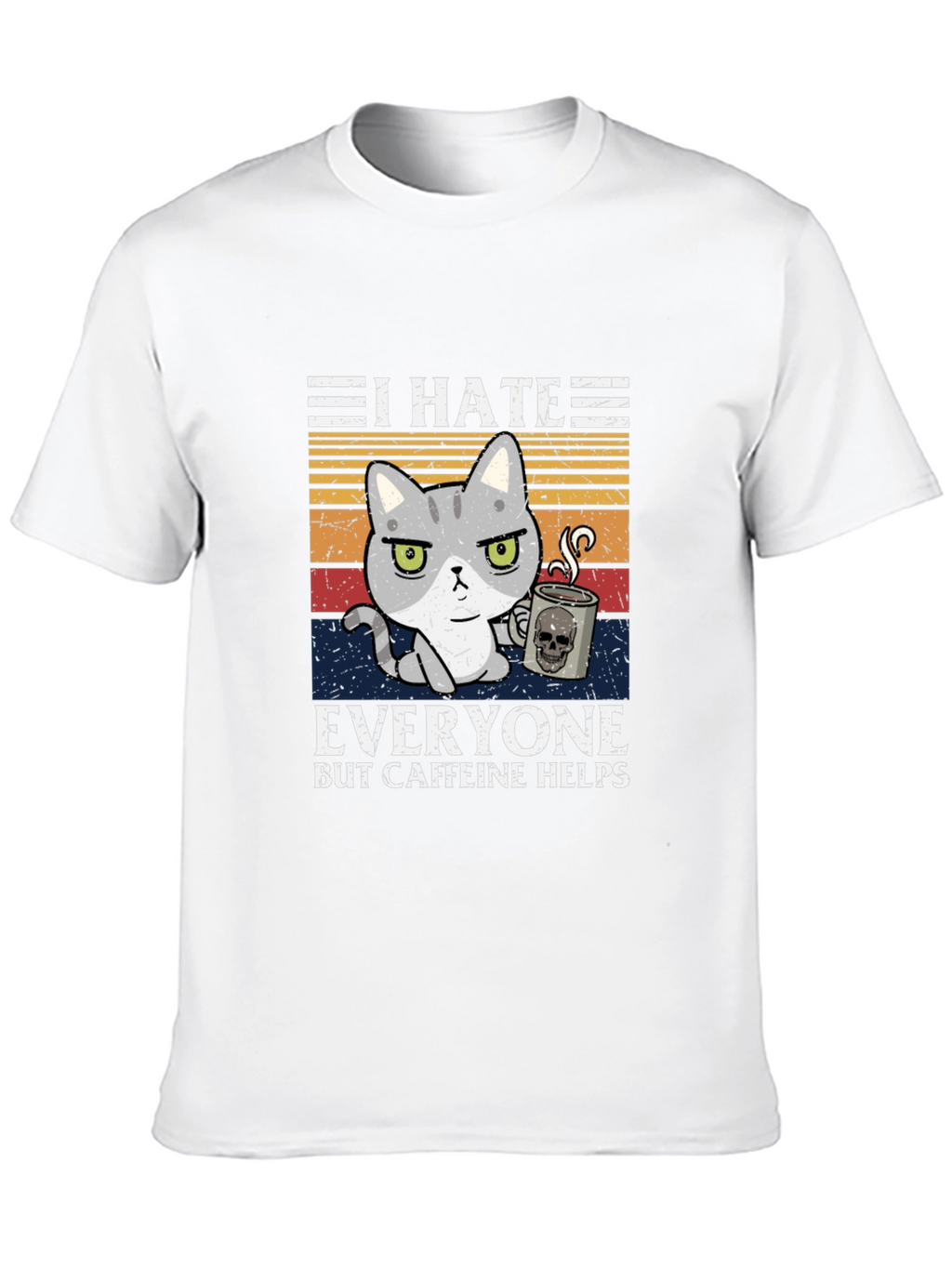 I Hate Everyone Cat T-Shirt
