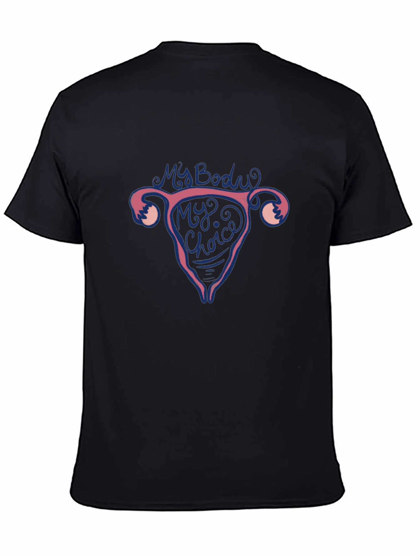 My Body My Choice Uterus Graphic T-Shirt