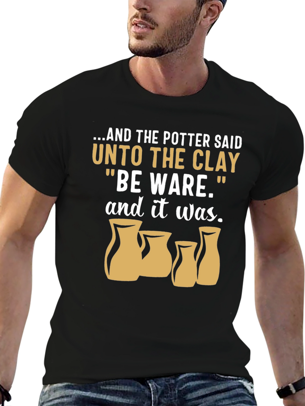 Potter & Clay T-Shirt - Be Ware Pottery Tee