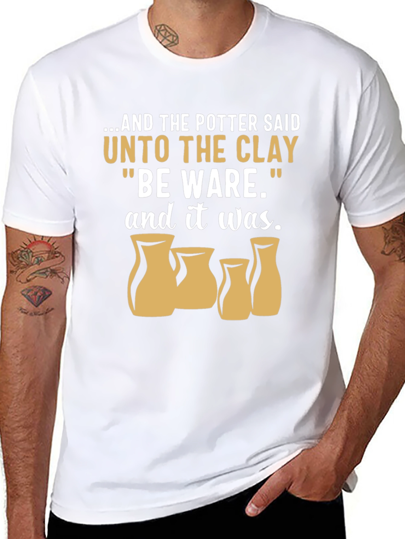 Potter & Clay T-Shirt - Be Ware Pottery Tee