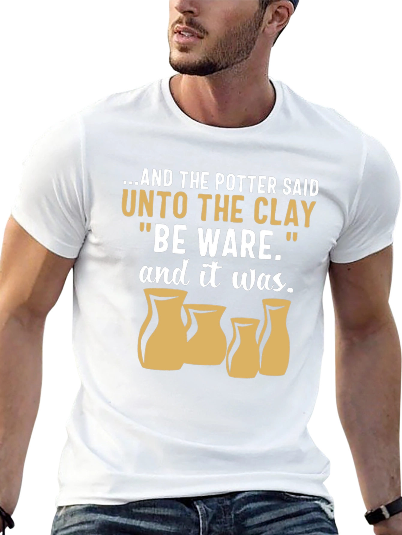 Potter & Clay T-Shirt - Be Ware Pottery Tee