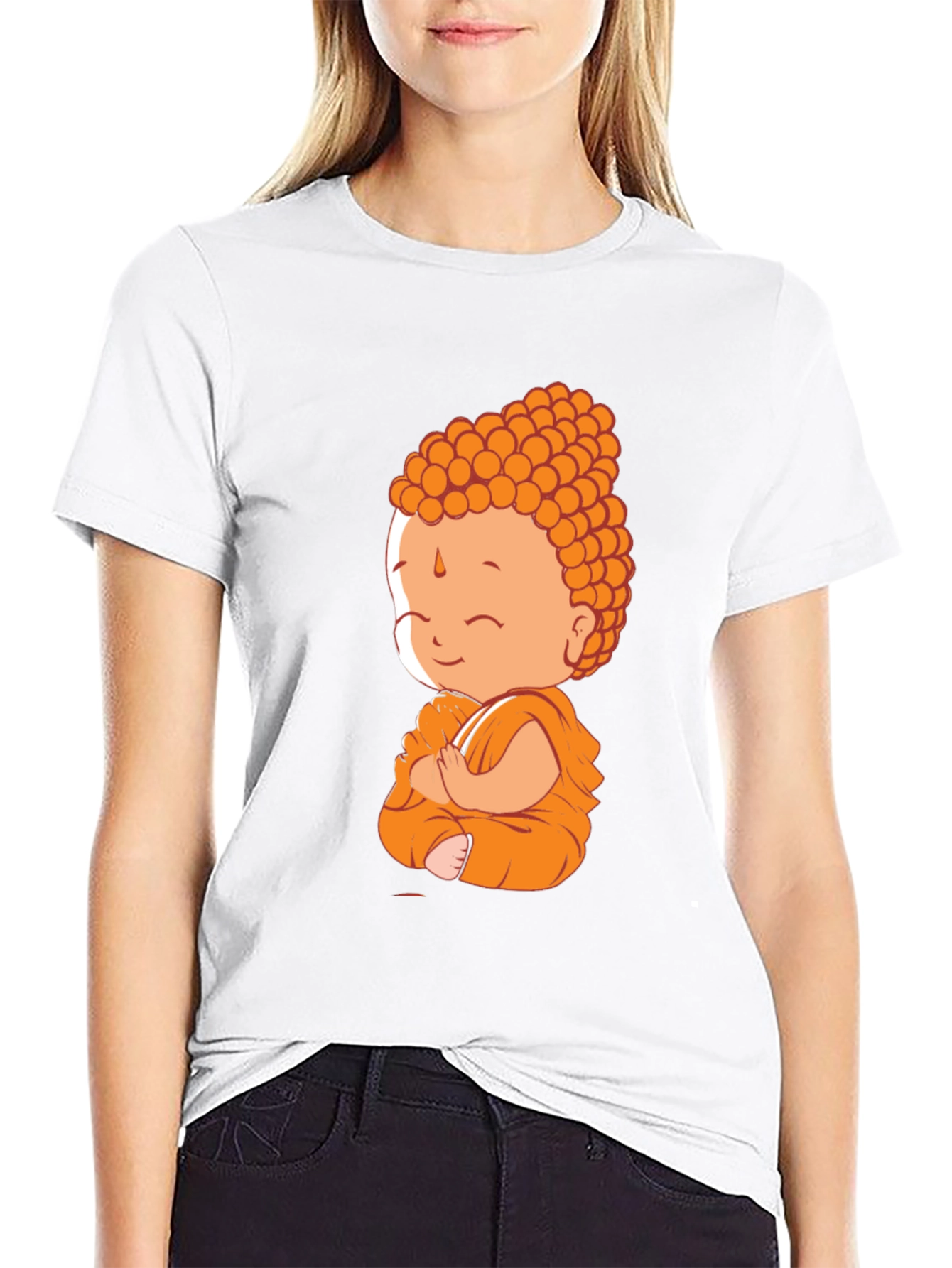 Buddha Graphic Black T-Shirt