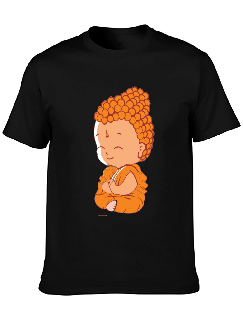 Buddha Graphic Black T-Shirt