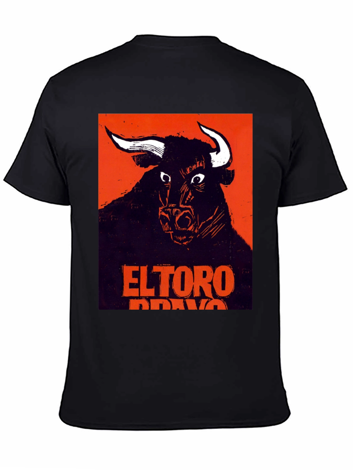 El Toro Bravo Graphic Tee - Bold Black T-Shirt