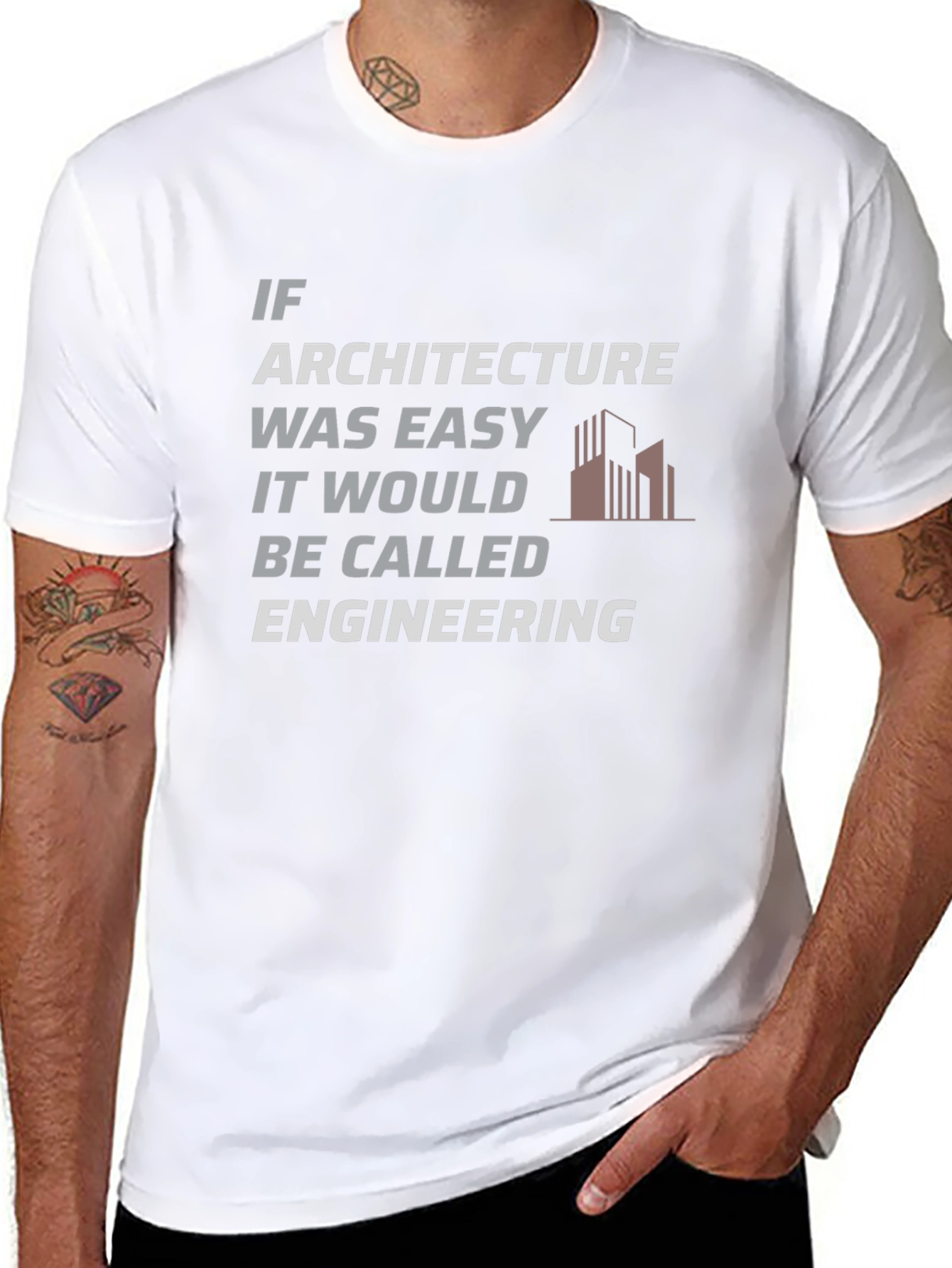 Architecture vs Engineering Humor T-Shirt