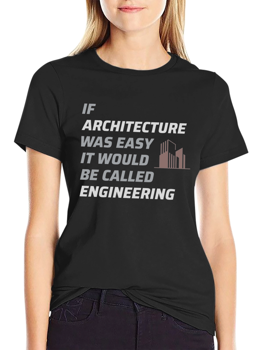 Architecture vs Engineering Humor T-Shirt