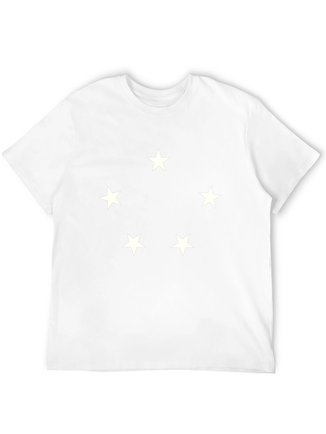 Starry Five Black T-Shirt | Casual Wear