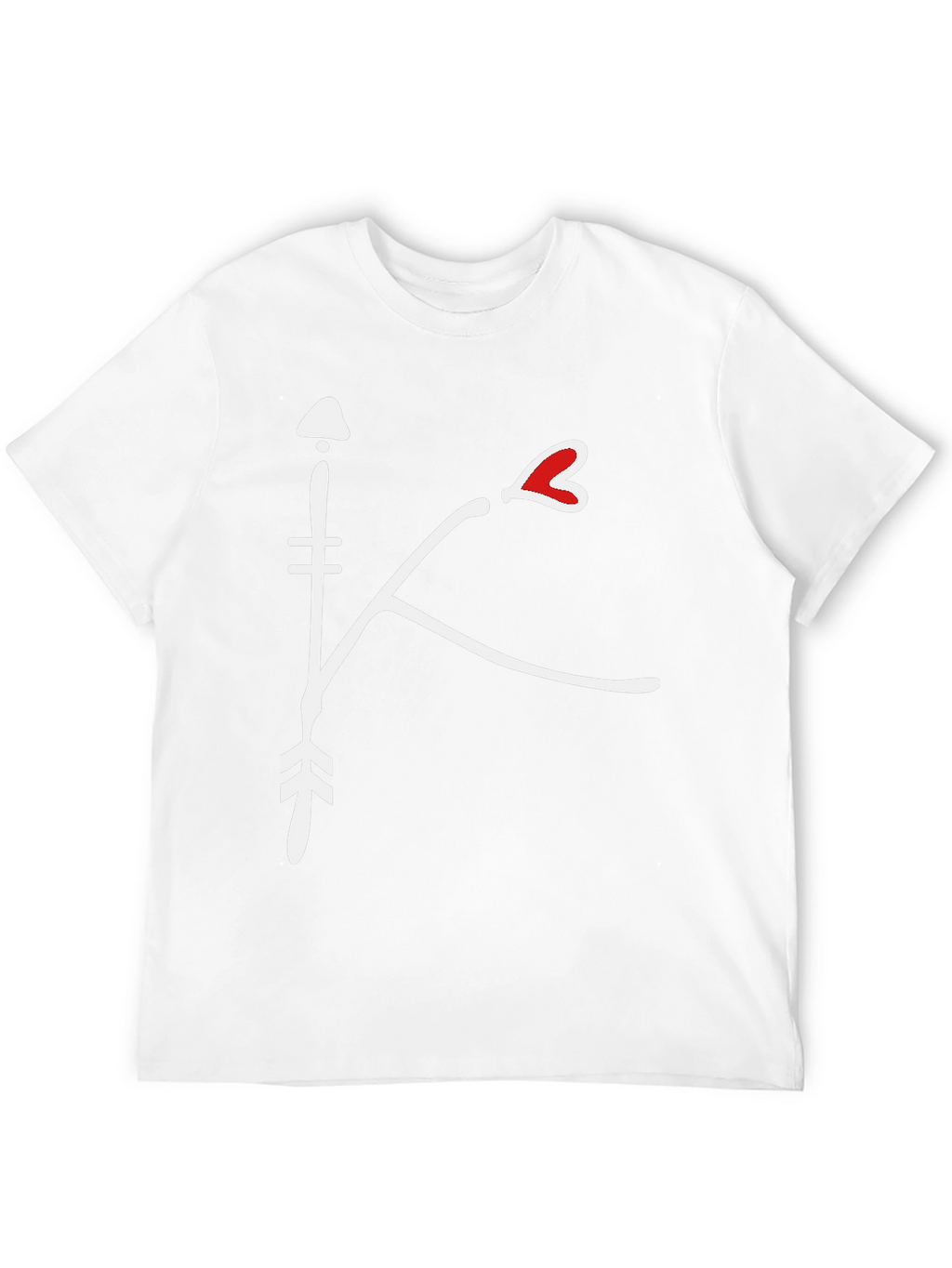 Arrow Heart Initial Tee