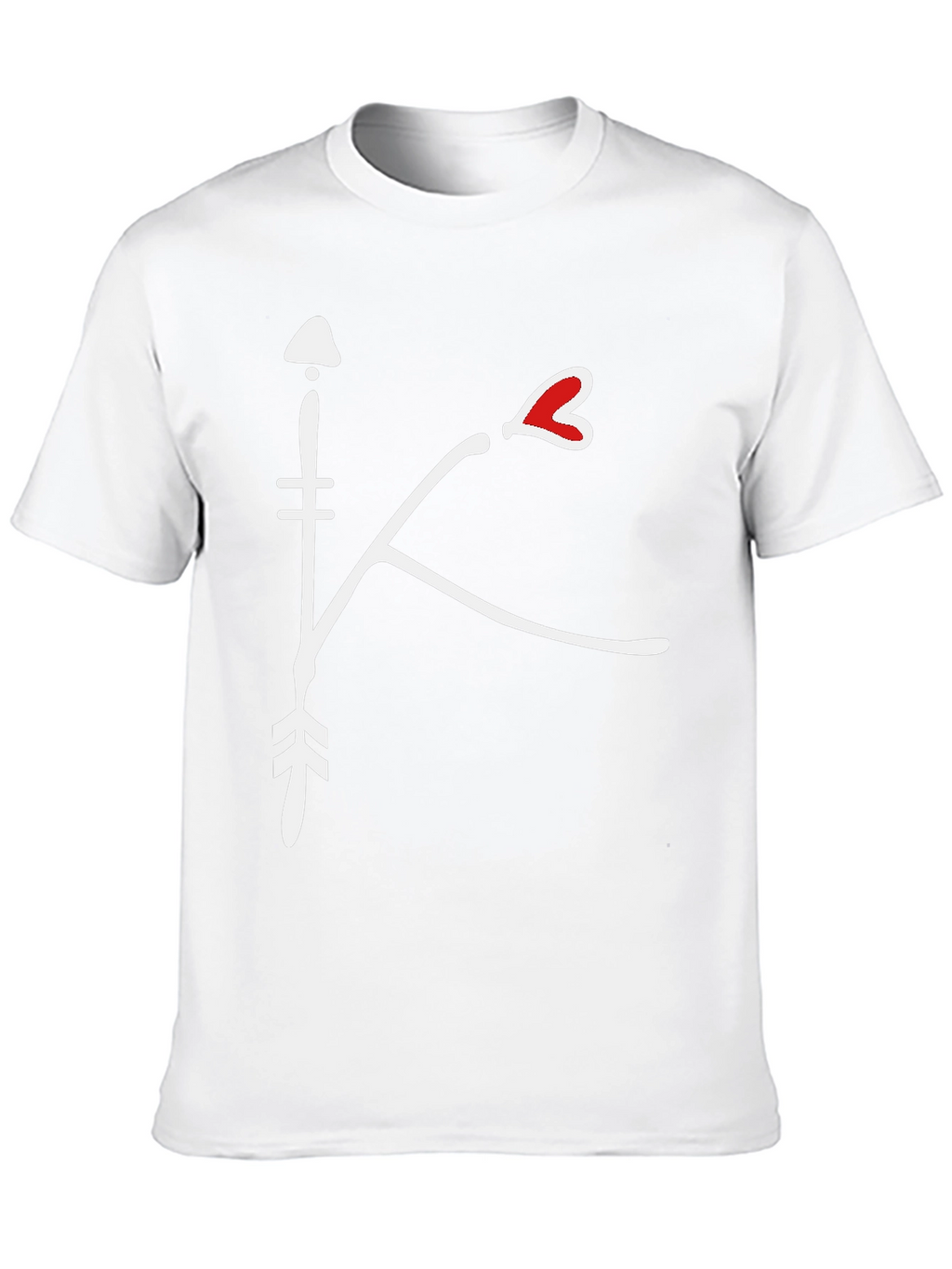 Arrow Heart Initial Tee