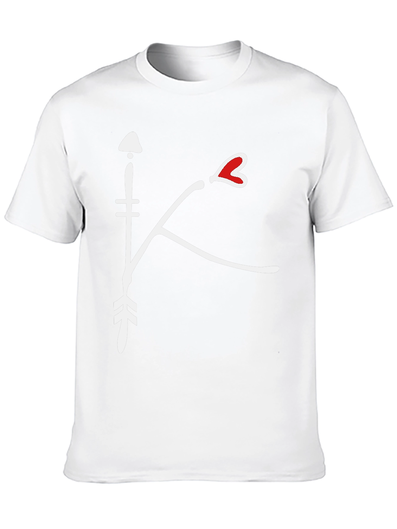 Arrow Heart Initial Tee