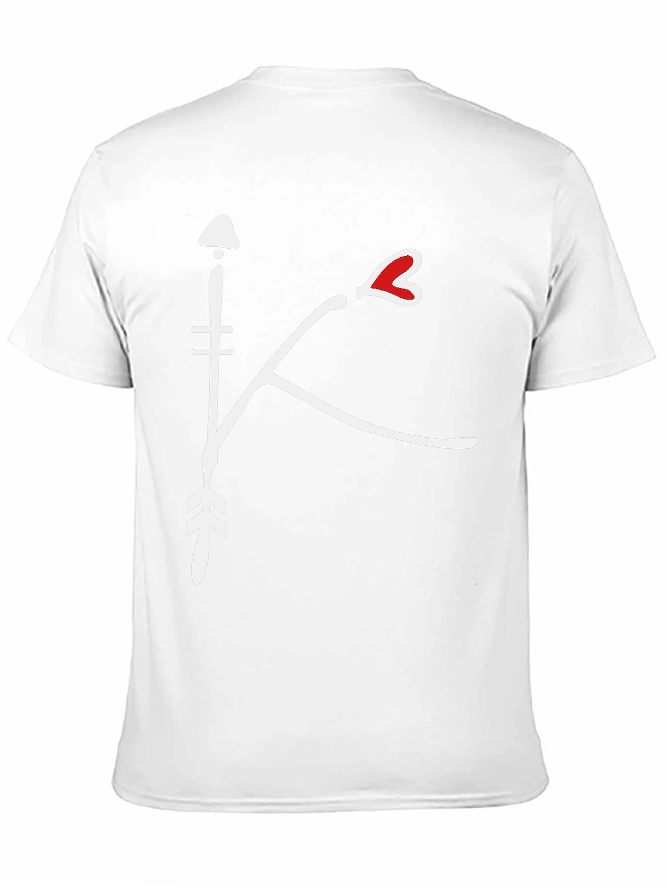 Arrow Heart Initial Tee
