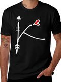 Arrow Heart Initial Tee