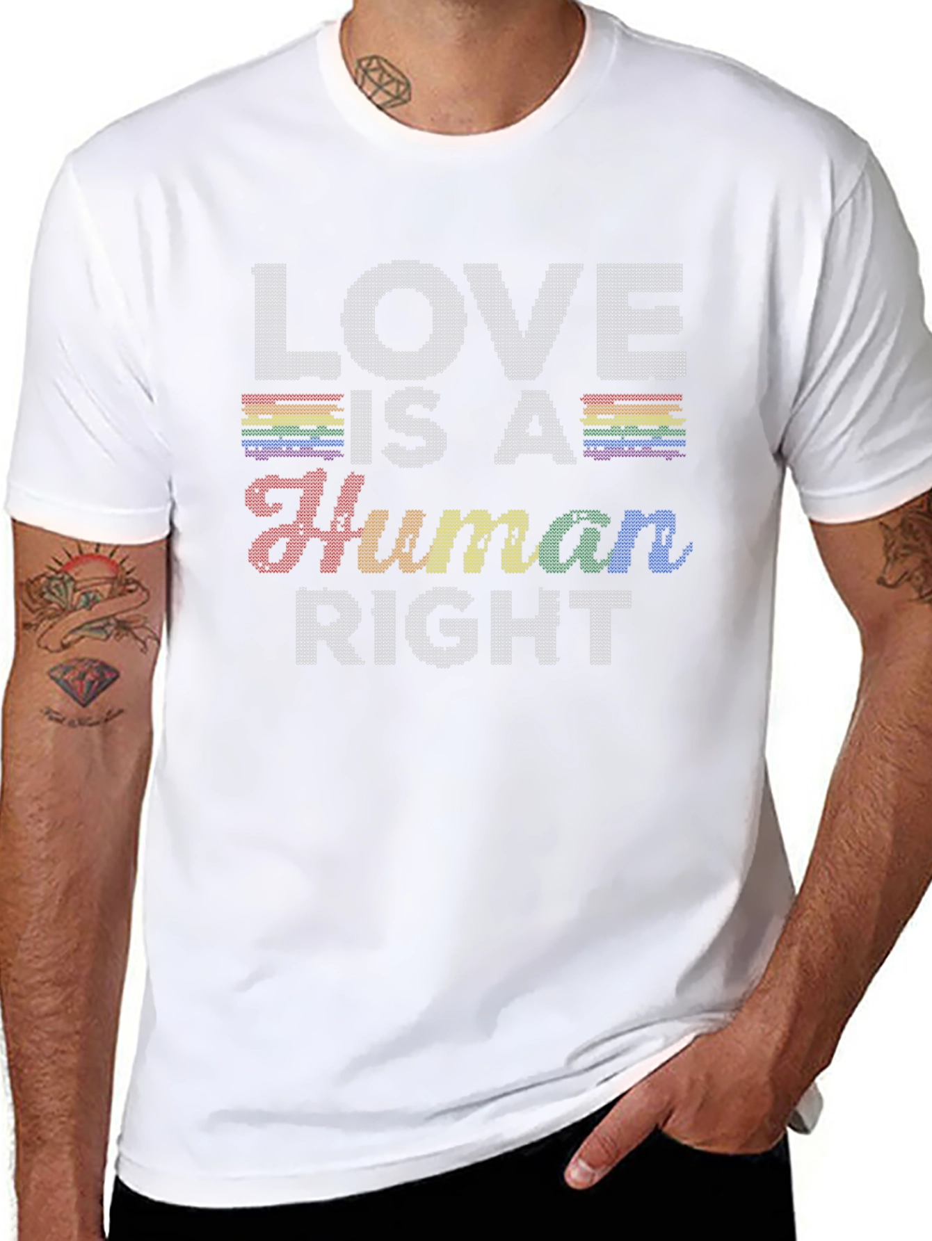 Love is a Human Right LGBTQ+ T-Shirt