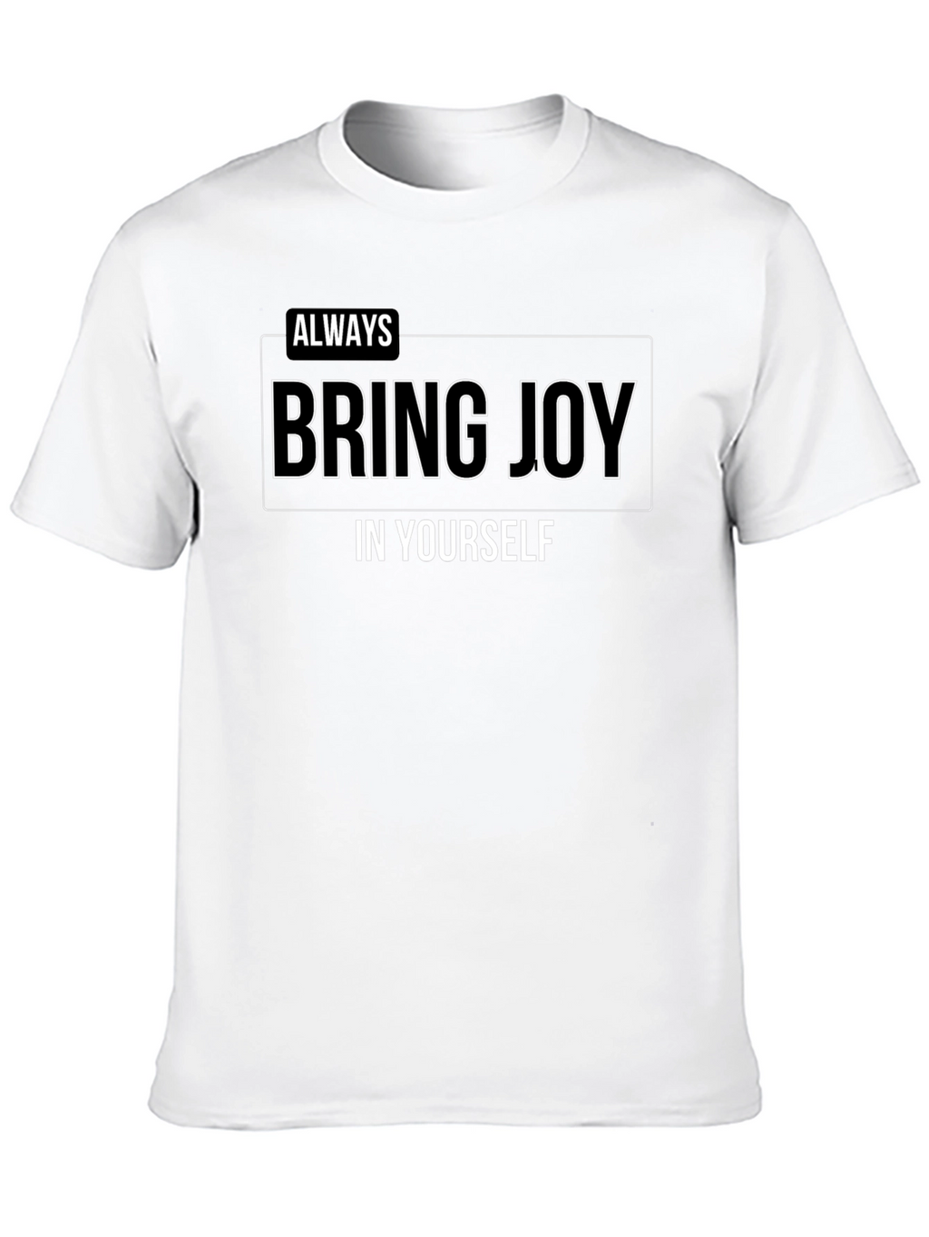 Bring Joy Graphic Tee - Inspiring Comfort