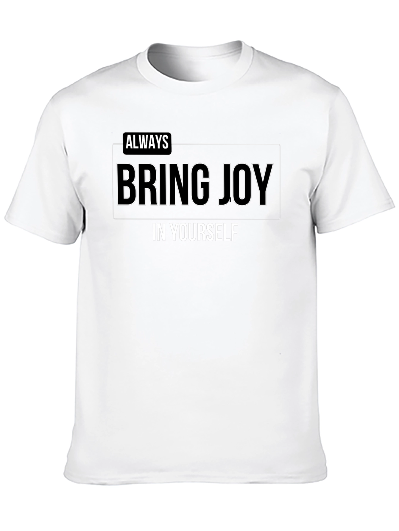 Bring Joy Graphic Tee - Inspiring Comfort