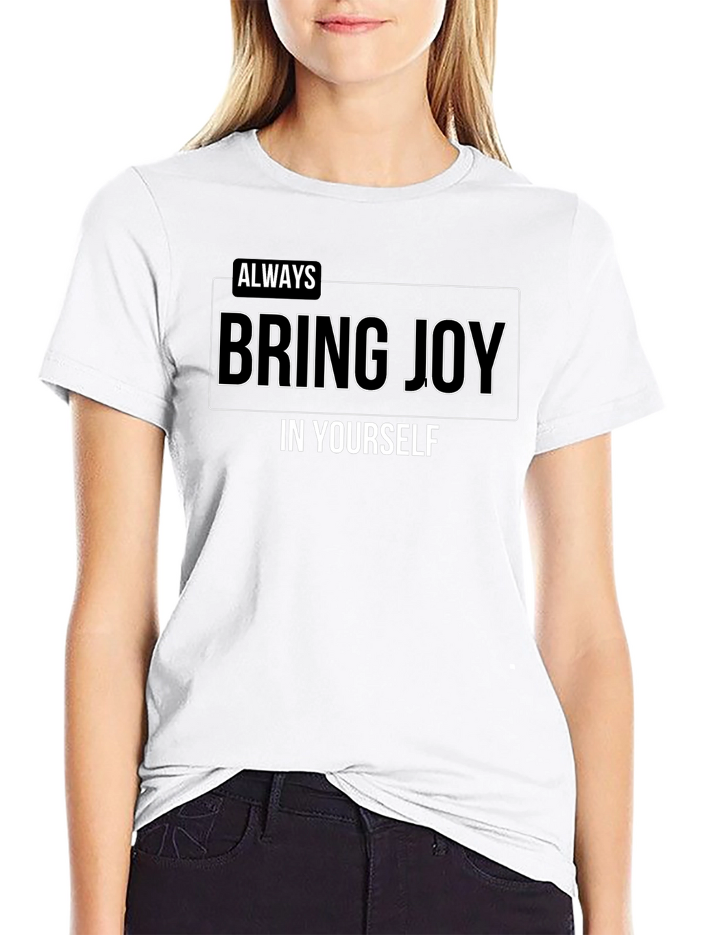 Bring Joy Graphic Tee - Inspiring Comfort