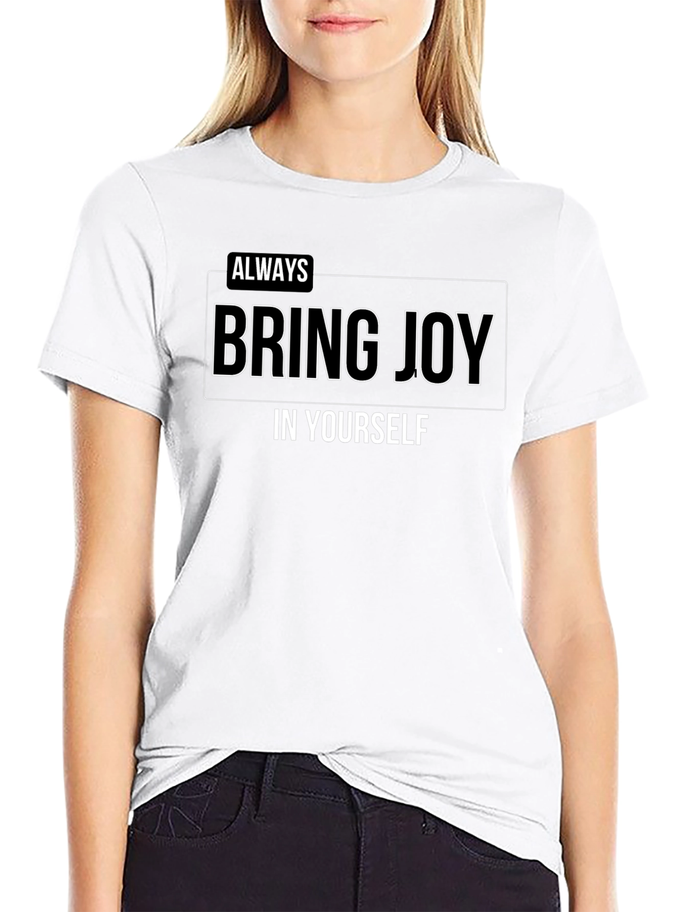 Bring Joy Graphic Tee - Inspiring Comfort