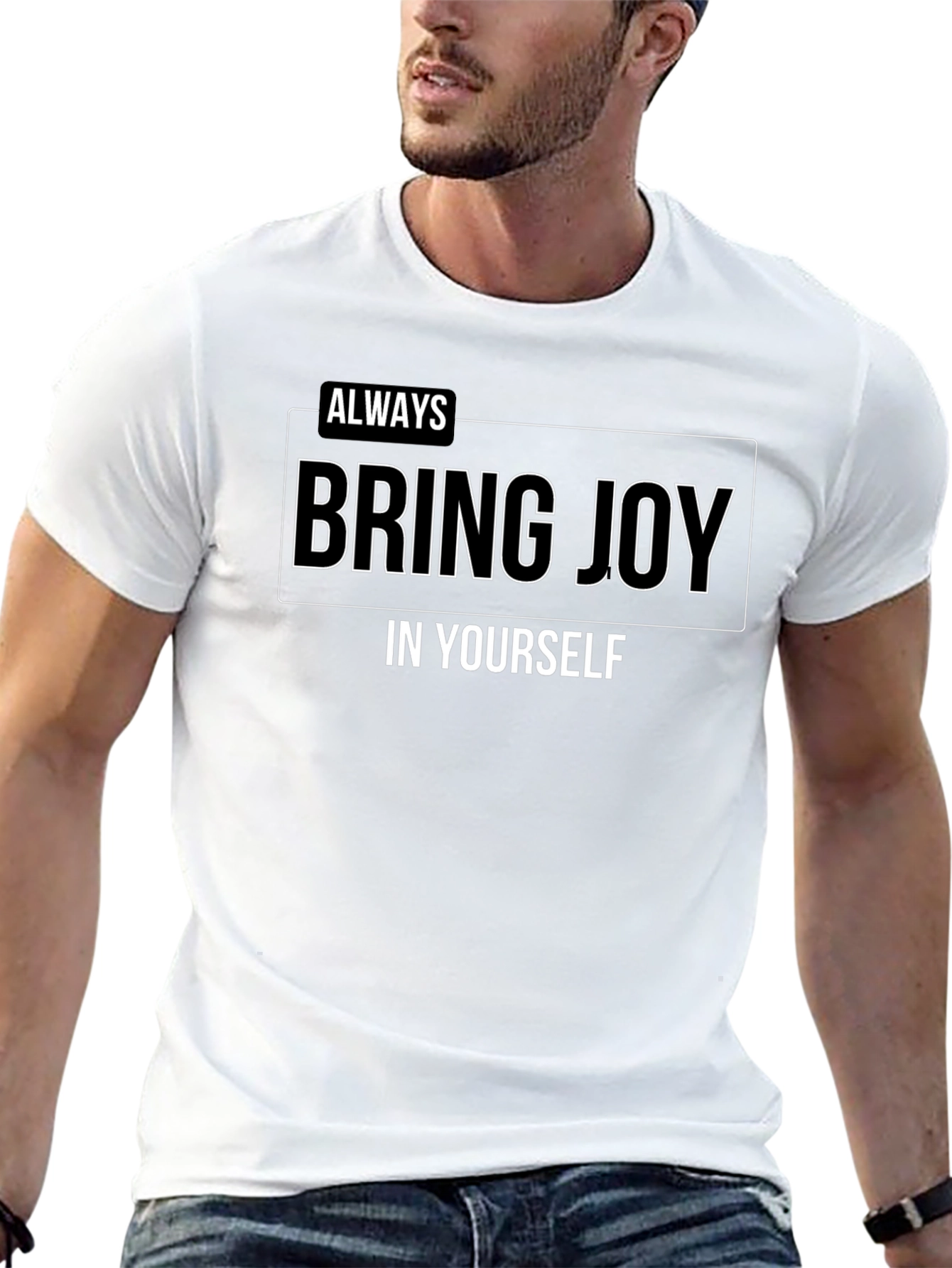 Bring Joy Graphic Tee - Inspiring Comfort