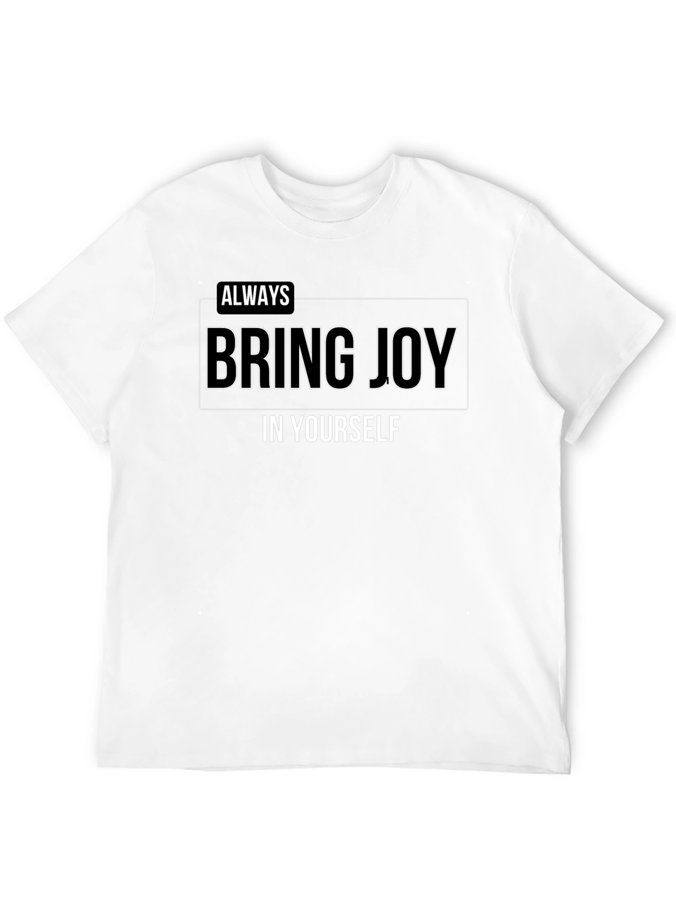 Bring Joy Graphic Tee - Inspiring Comfort