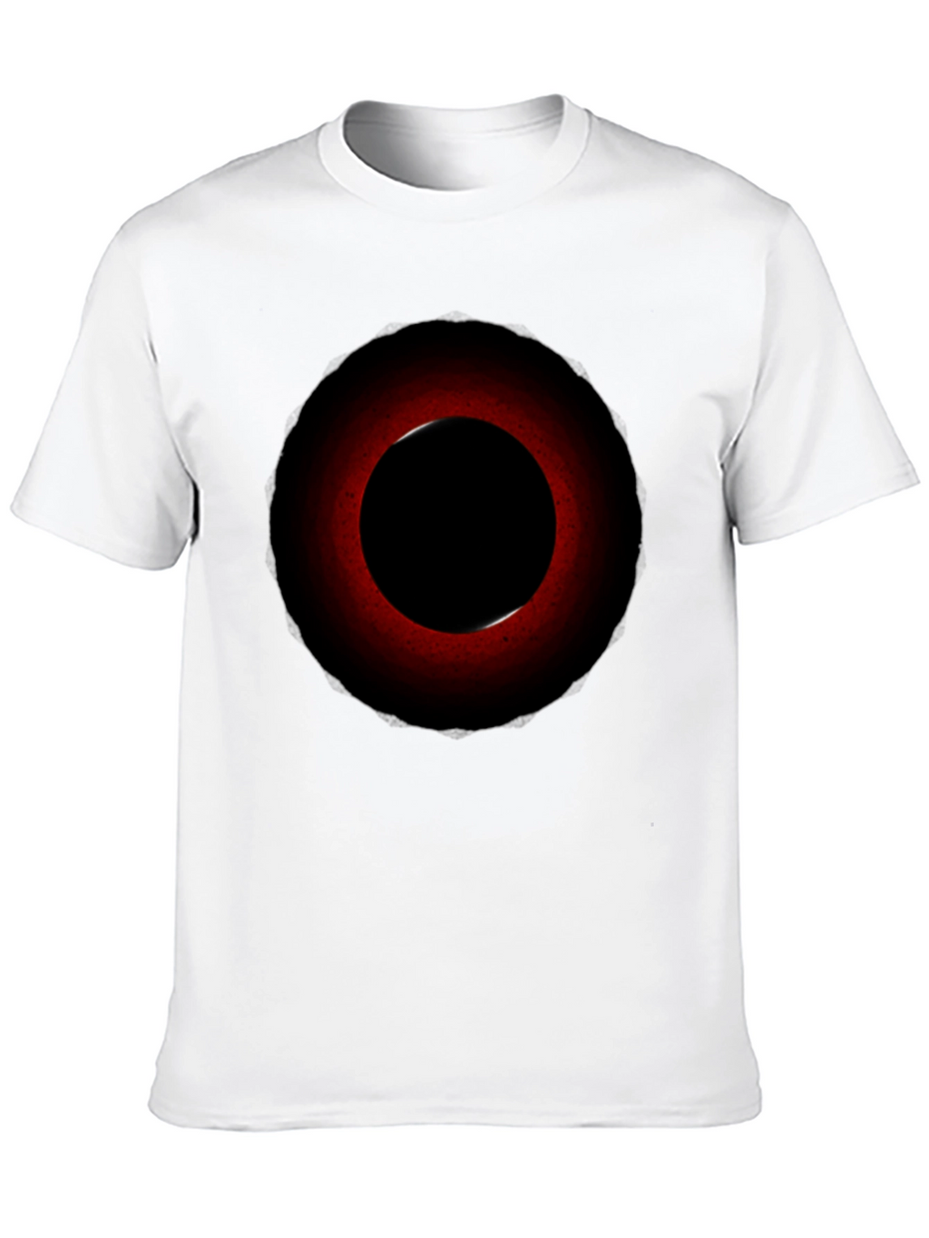 Eclipse Graphic Tee - Red Circle Design