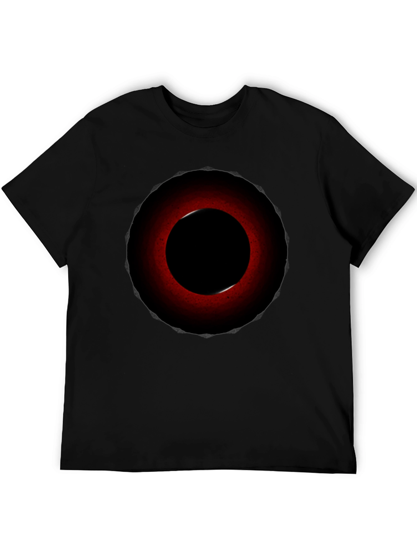 Eclipse Graphic Tee - Red Circle Design