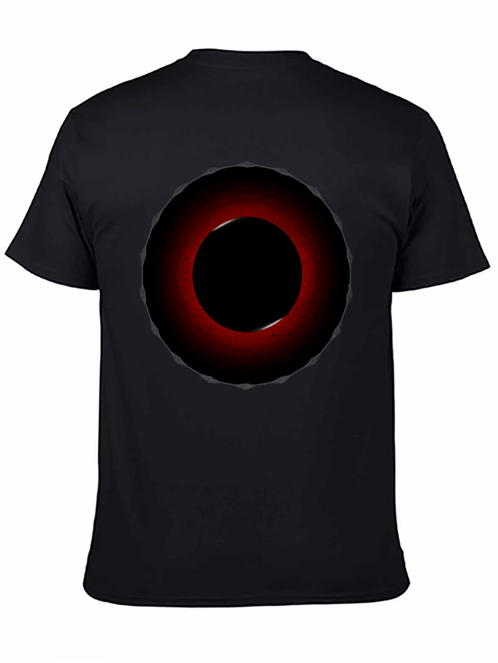 Eclipse Graphic Tee - Red Circle Design