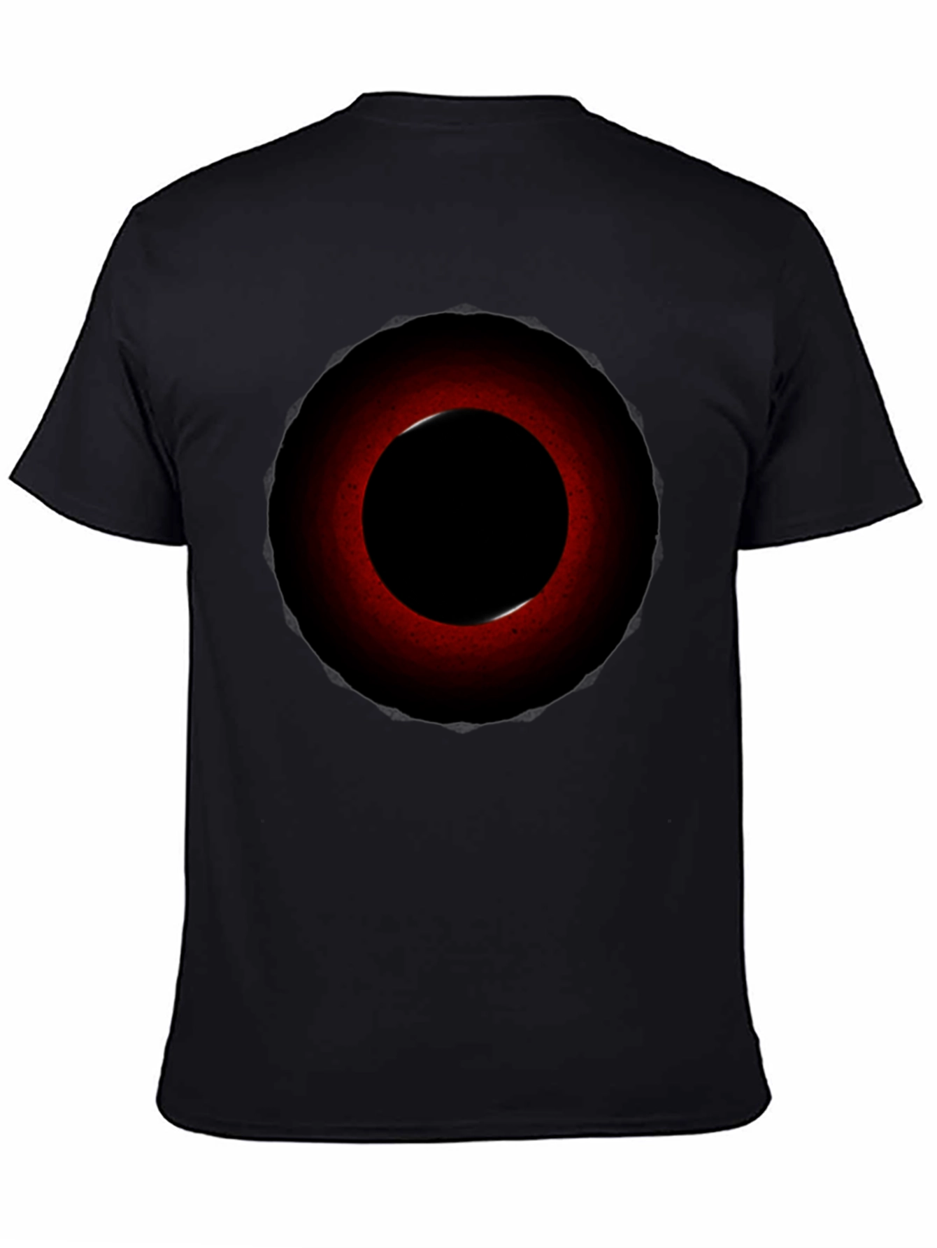 Eclipse Graphic Tee - Red Circle Design