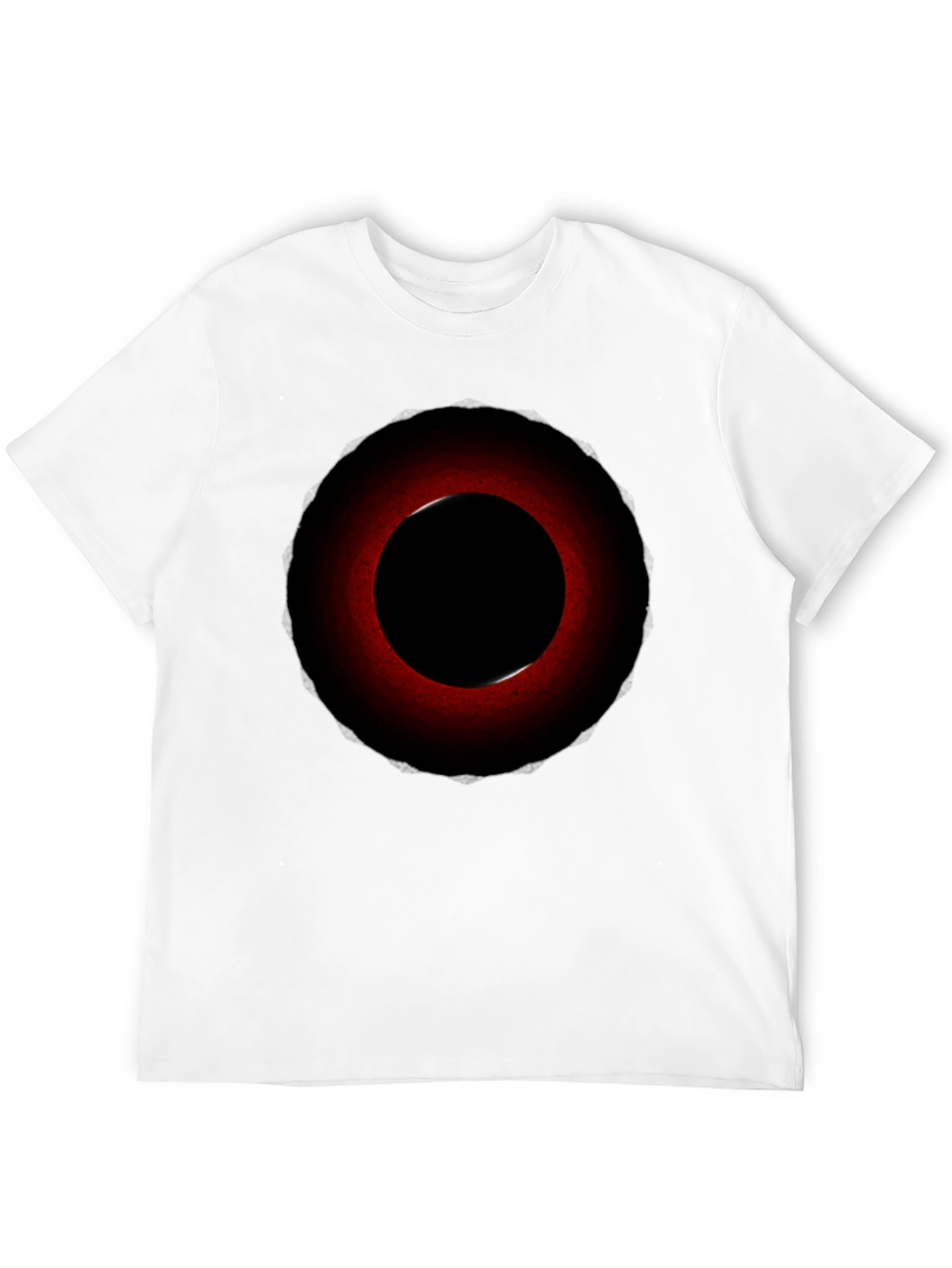Eclipse Graphic Tee - Red Circle Design