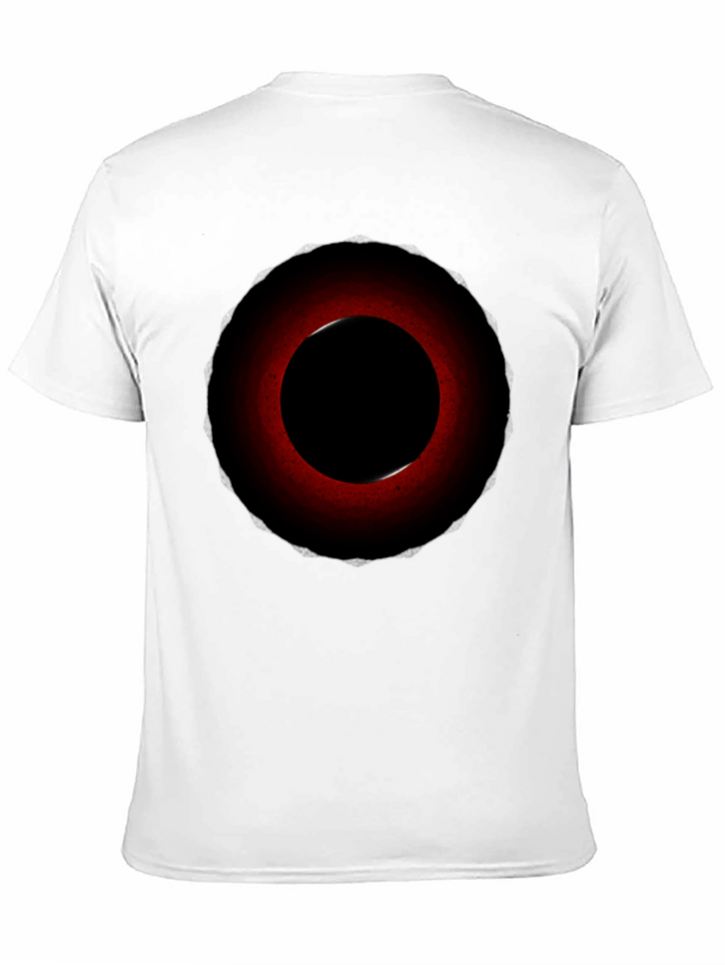 Eclipse Graphic Tee - Red Circle Design