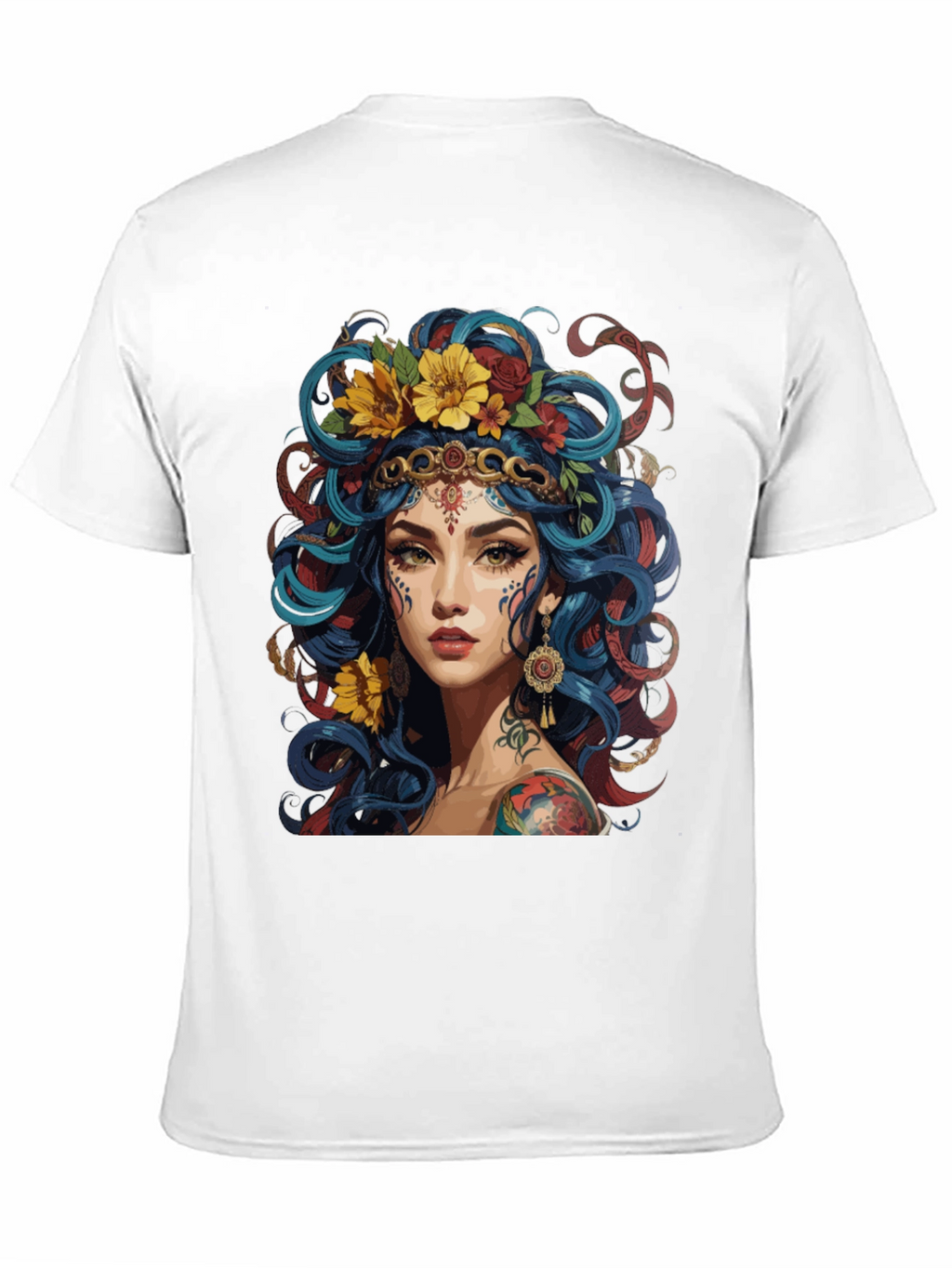 Bohemian Goddess Graphic T-Shirt
