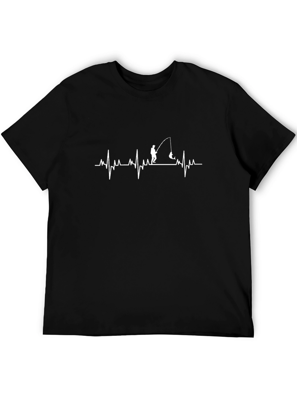Fishing Heartbeat T-Shirt - Angler Life