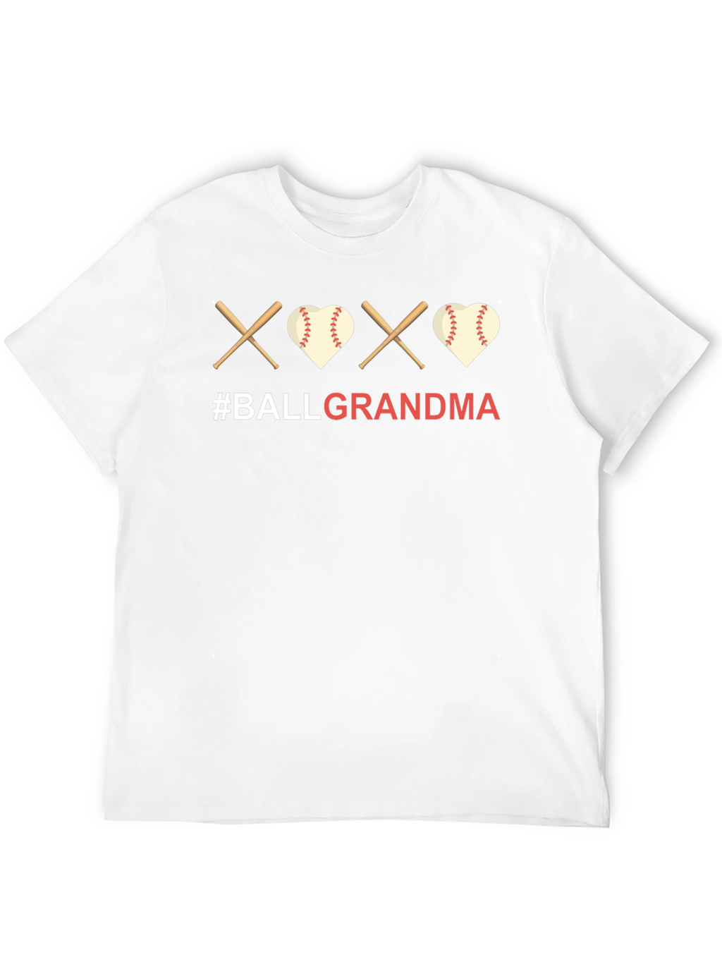 Ball Grandma T-Shirt - Baseball Lovers Tee