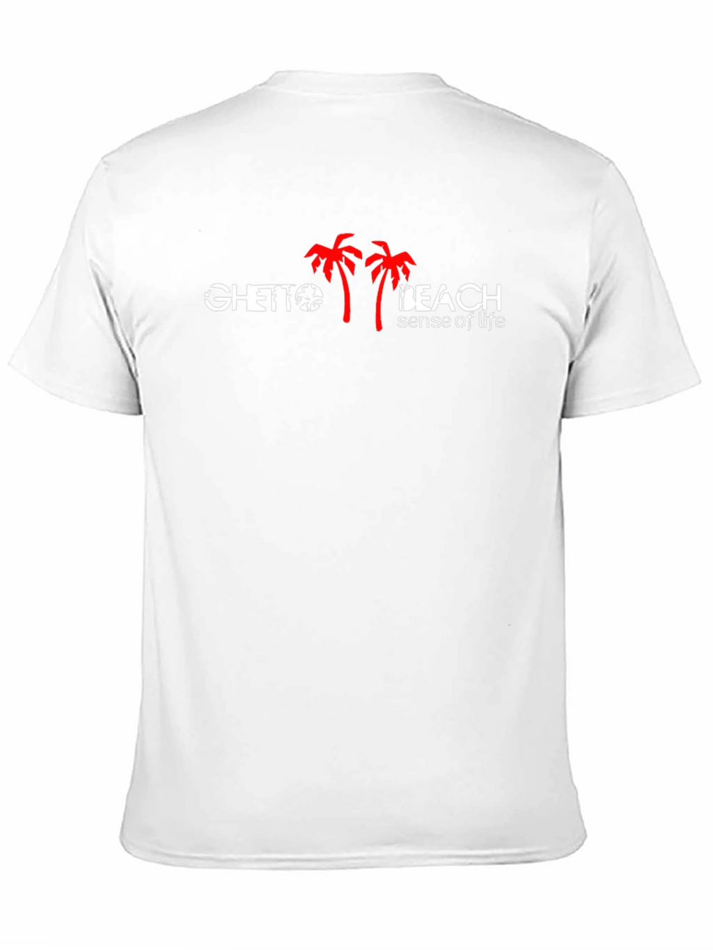 Ghetto Beach Sense of Life Black T-Shirt
