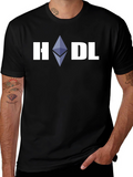 HODL Ethereum T-Shirt - Crypto Investor Tee