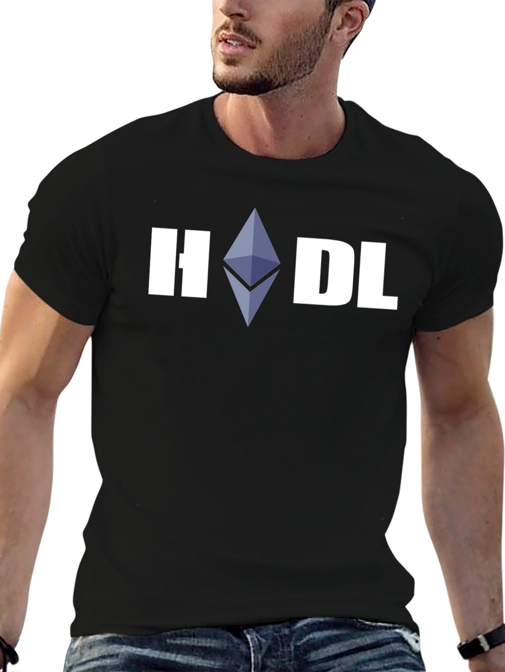 HODL Ethereum T-Shirt - Crypto Investor Tee