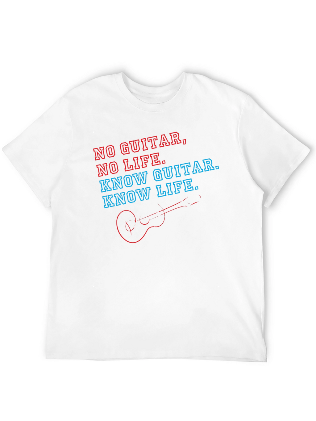 No Guitar No Life T-Shirt