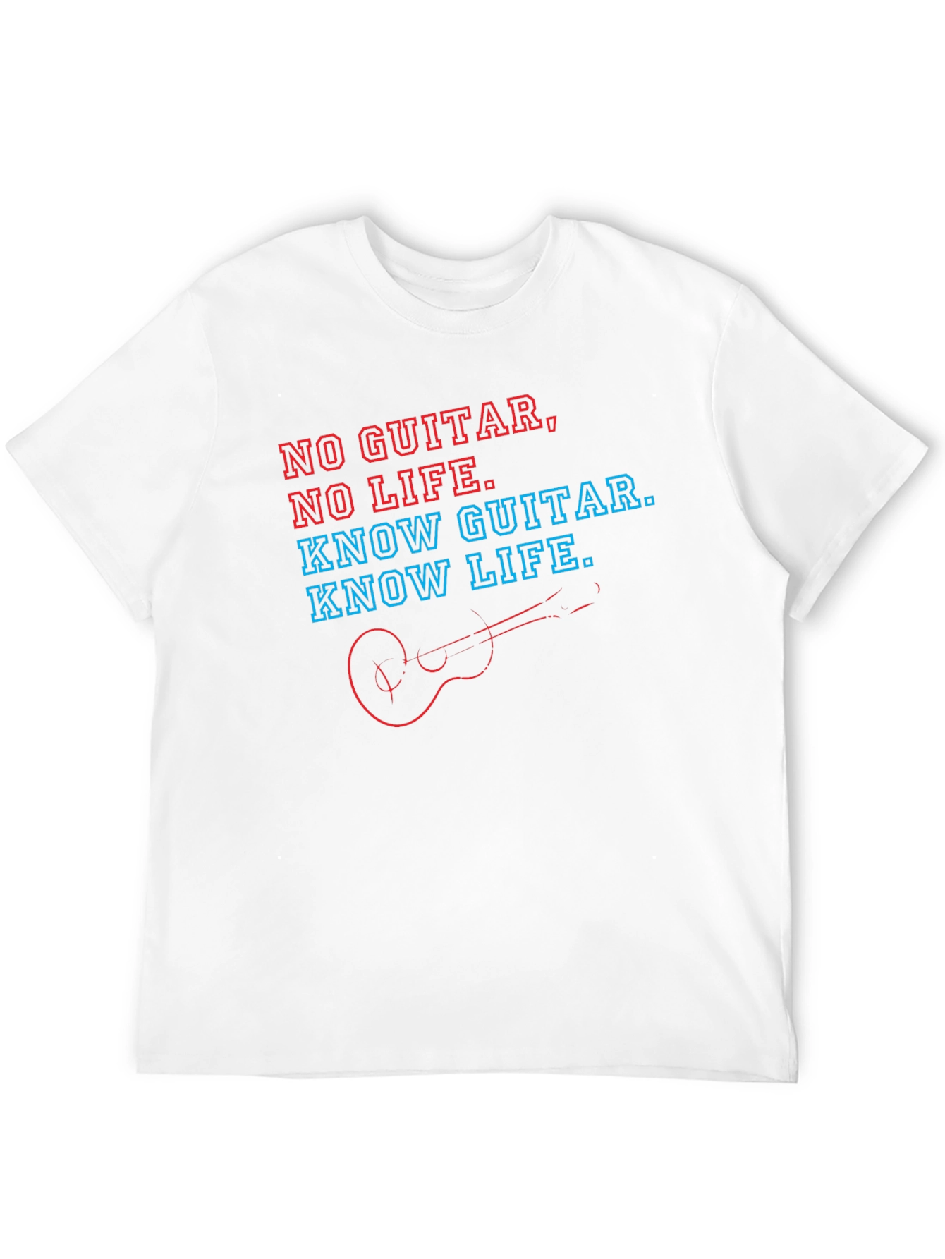 No Guitar No Life T-Shirt