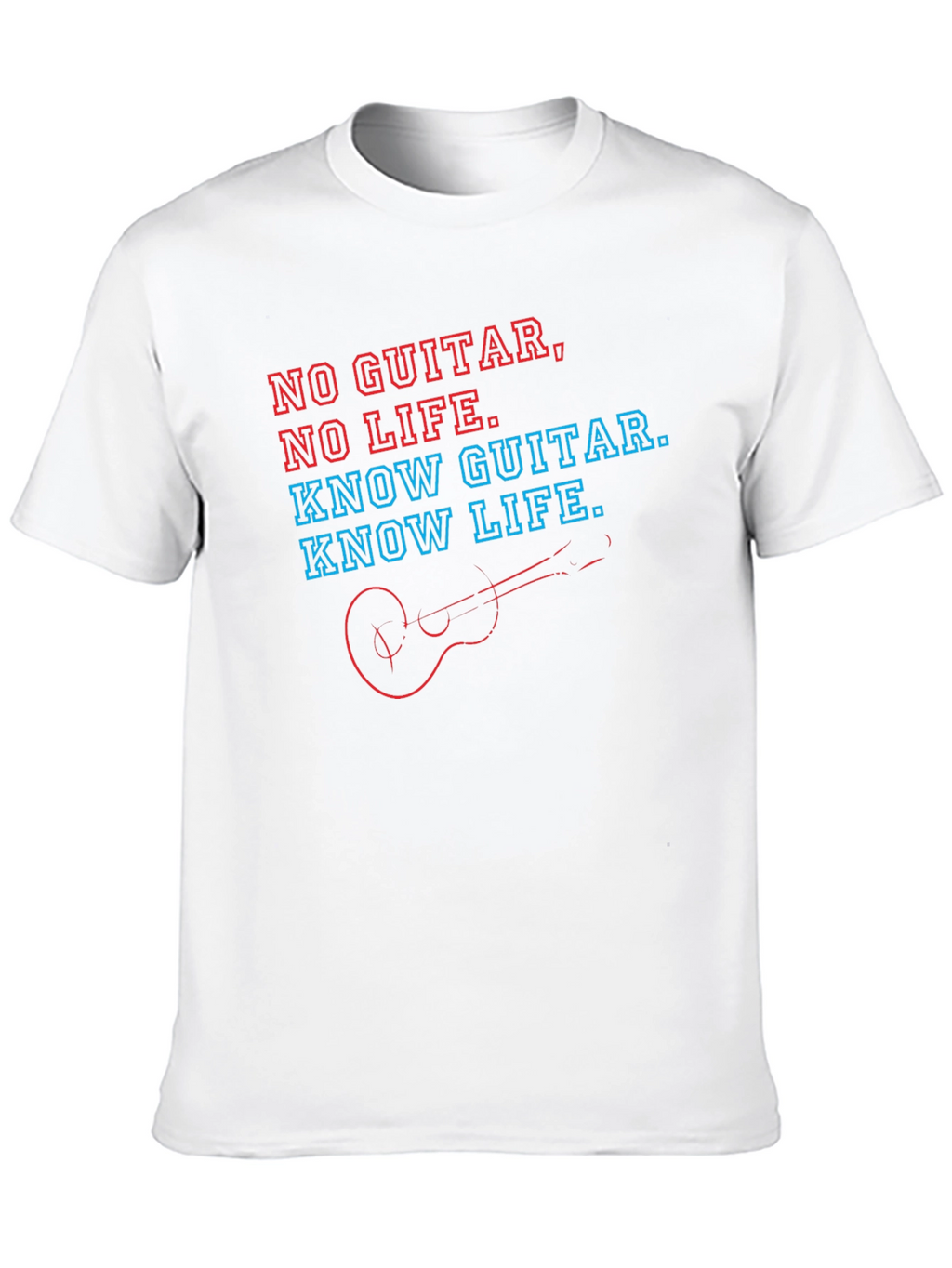 No Guitar No Life T-Shirt