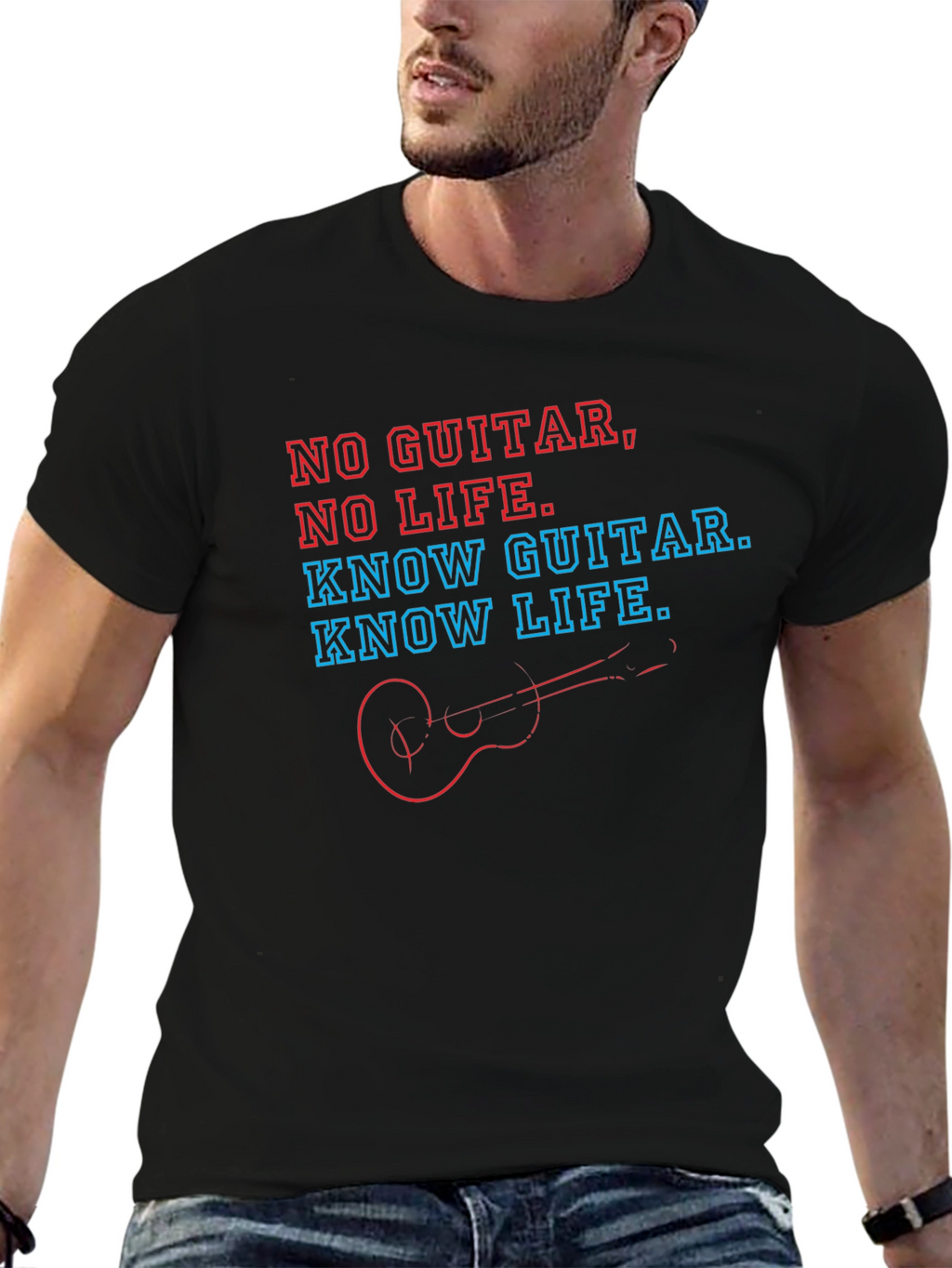No Guitar No Life T-Shirt