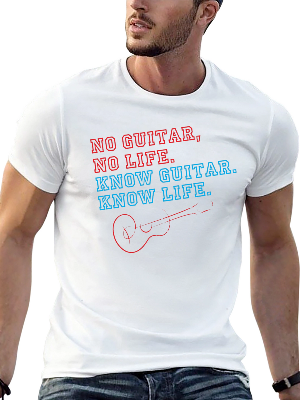 No Guitar No Life T-Shirt