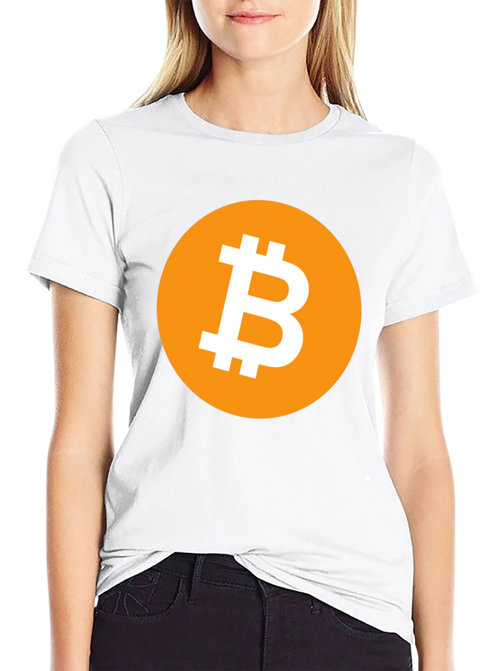 Bitcoin BTC Cryptocurrency T-Shirt - Black
