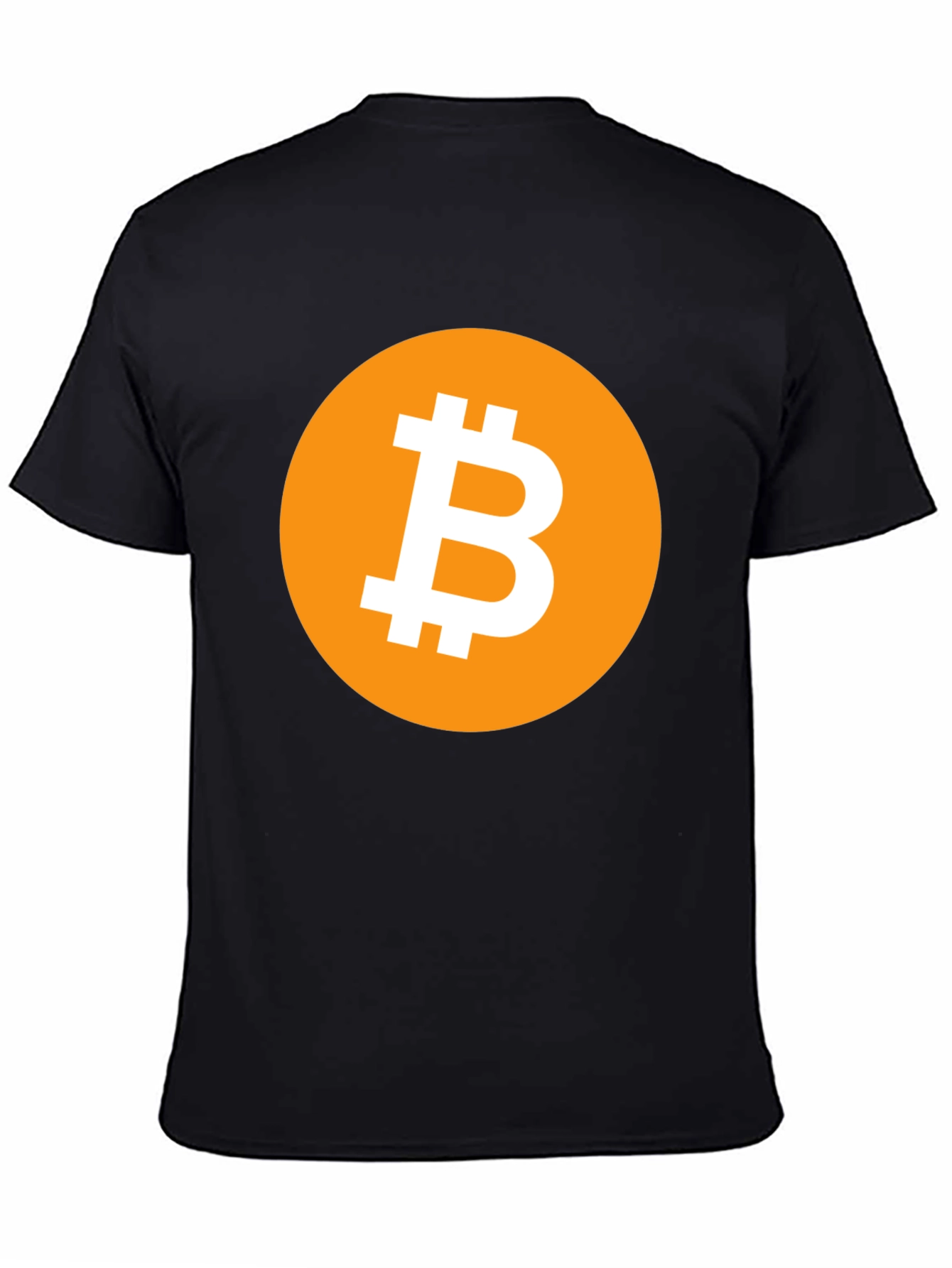 Bitcoin BTC Cryptocurrency T-Shirt - Black