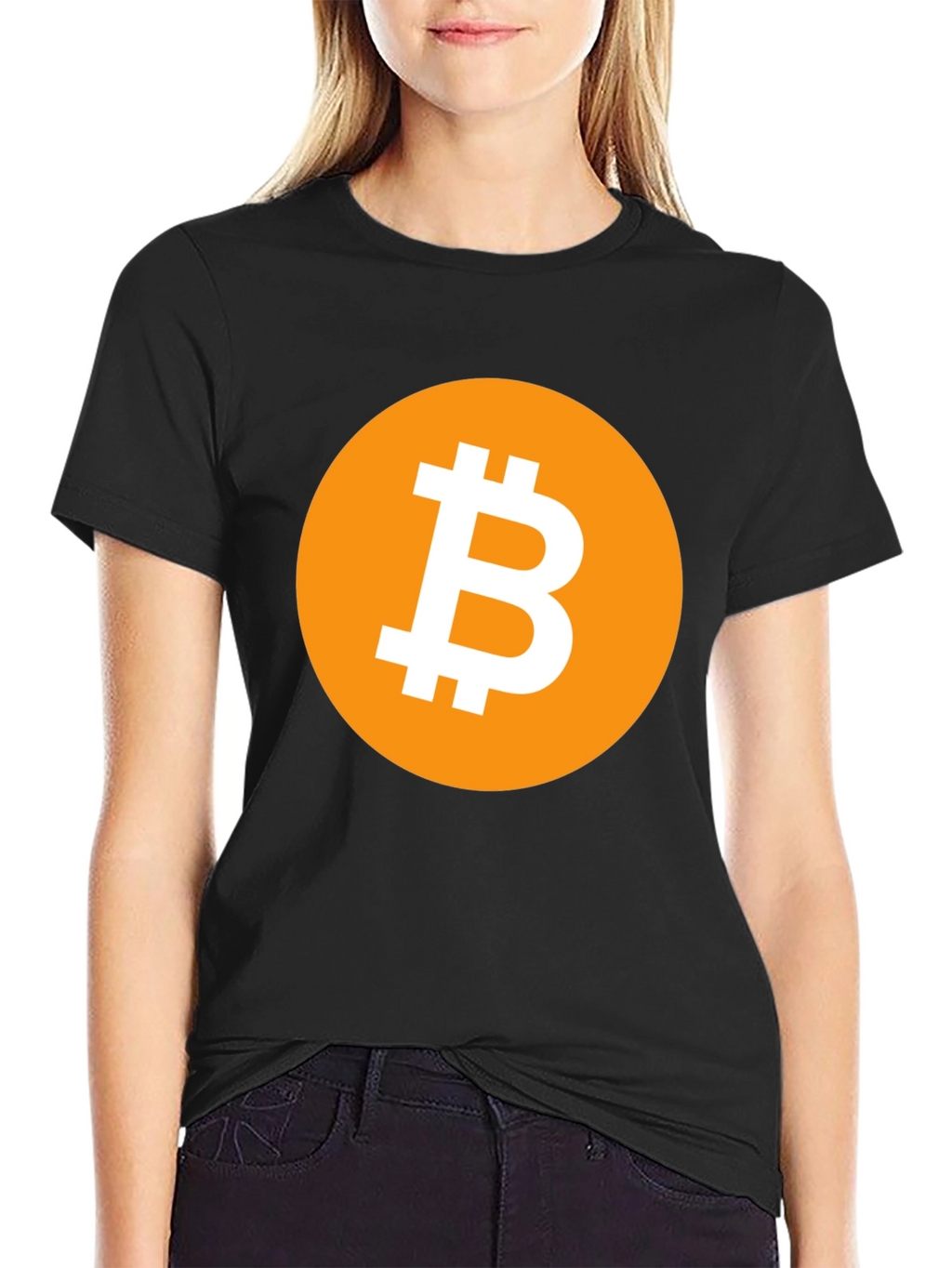 Bitcoin BTC Cryptocurrency T-Shirt - Black