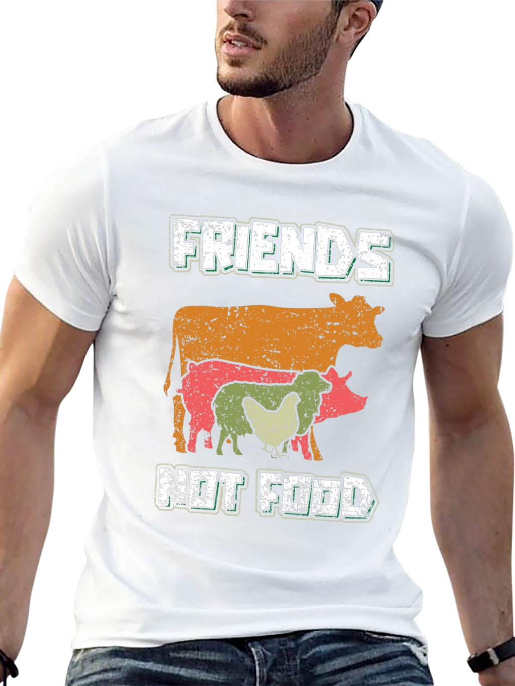 Vegan Animal Friends T-Shirt