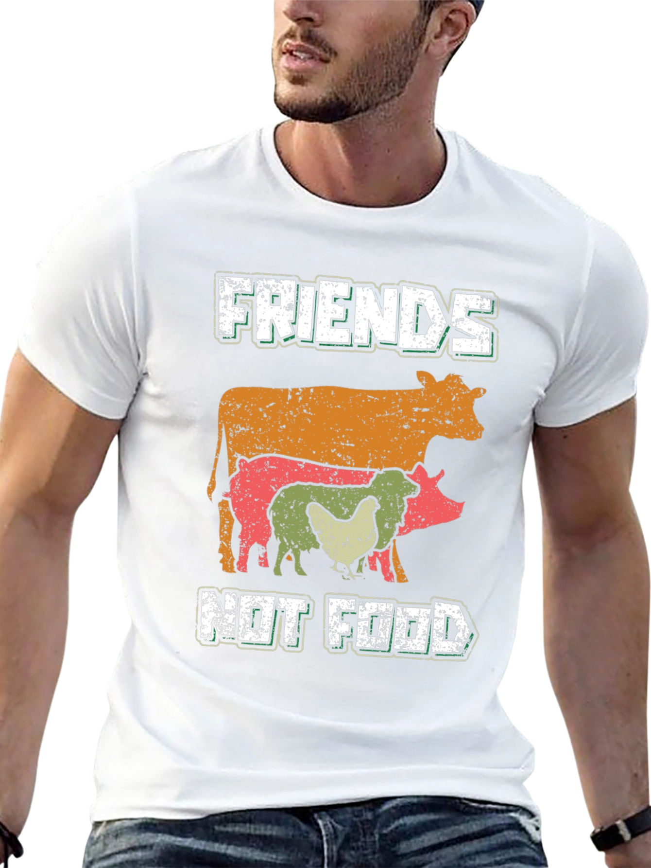 Vegan Animal Friends T-Shirt