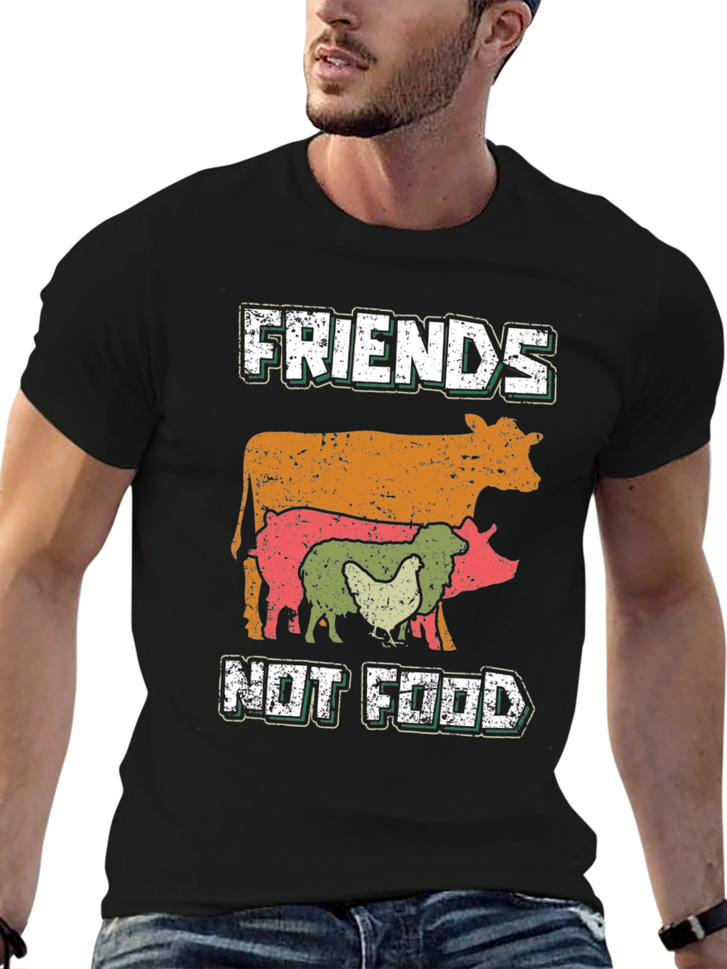 Vegan Animal Friends T-Shirt