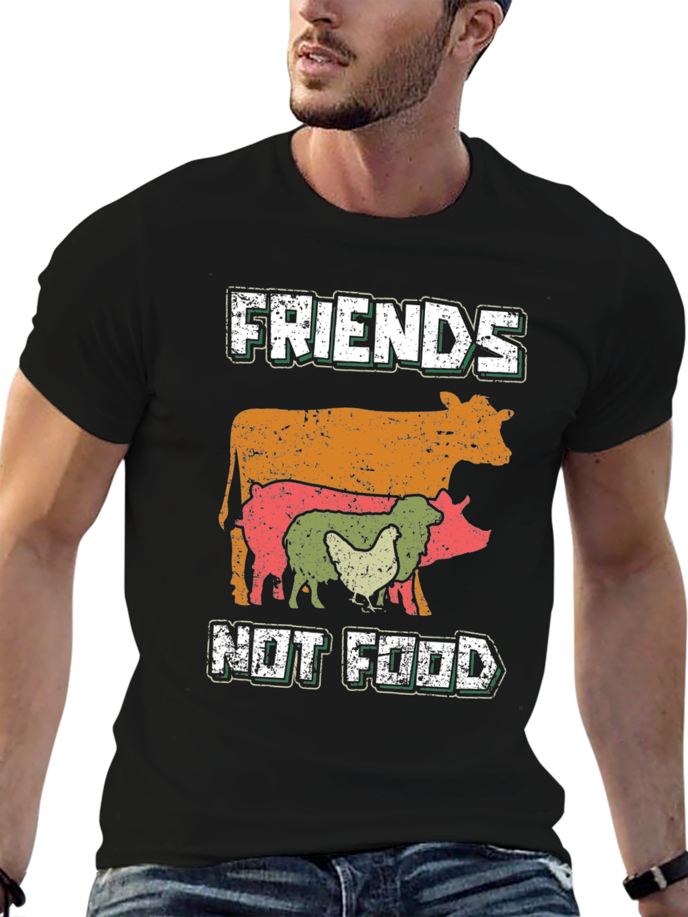 Vegan Animal Friends T-Shirt